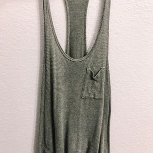 Olive Green Loose Tank